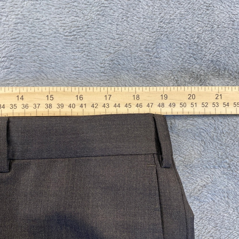 Ermenegildo Zegna Dress Pants Mens 38 Brown 100%‎ Wool 75LB02 Flat Front Luxury - Picture 6 of 14